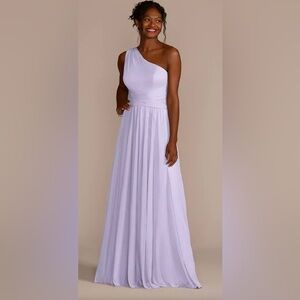Elegant Lavender Evening Gown